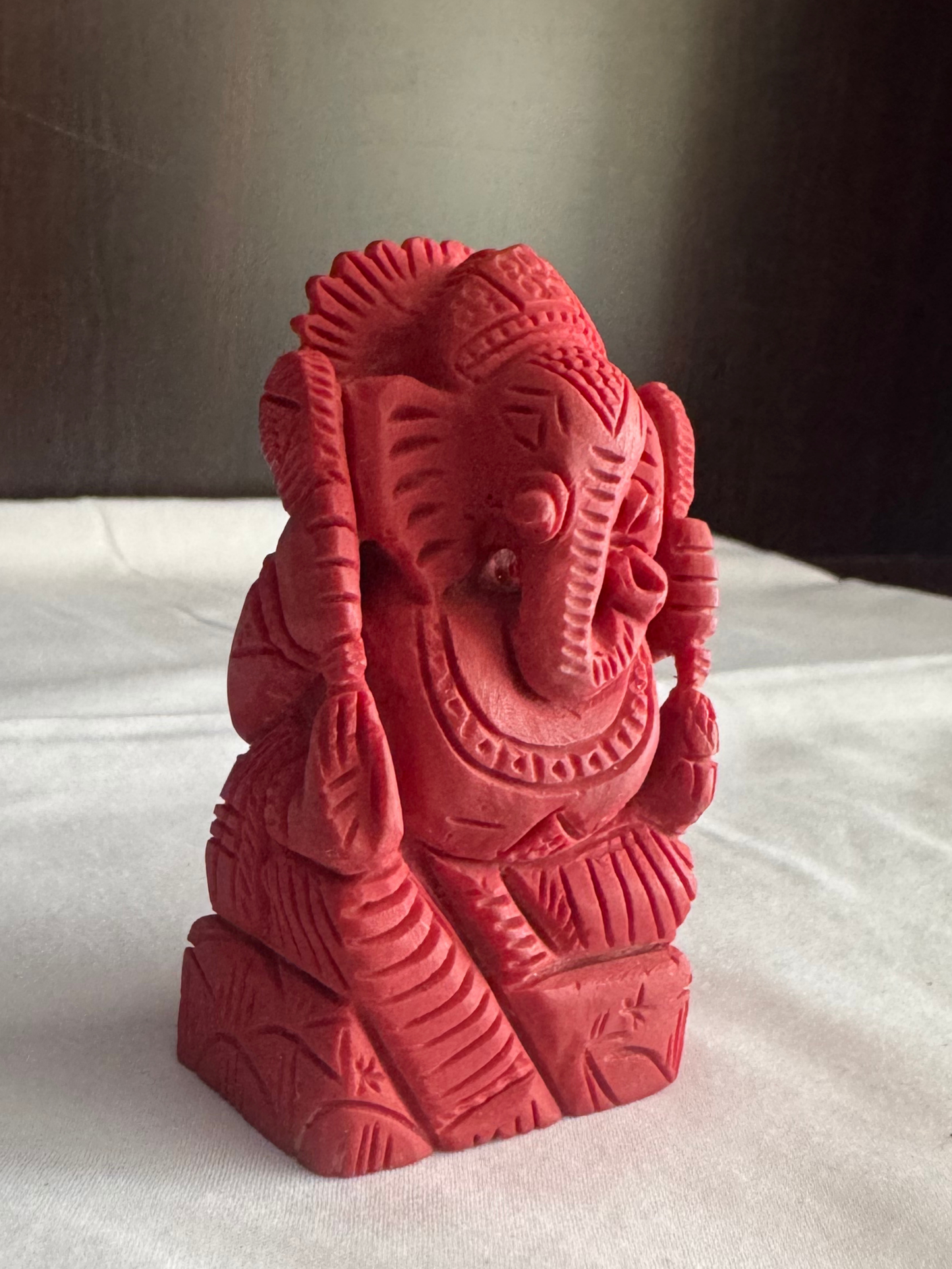 Coral Ganesh Ji (Red Coral) – 156.03 g