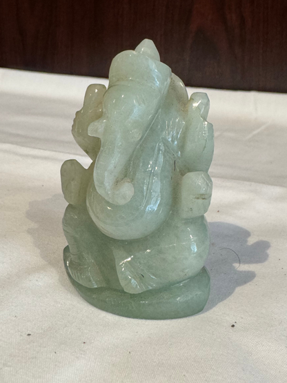 Natural Green Aventurine Ganesh Ji – 140.13 g