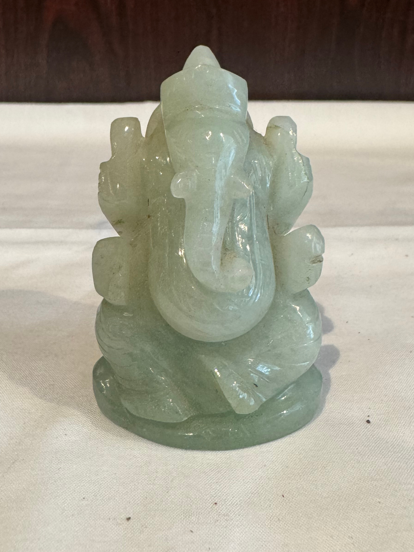 Natural Green Aventurine Ganesh Ji – 140.13 g