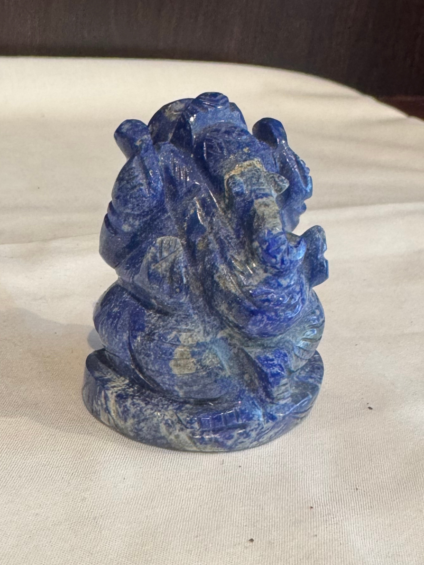 Natural Lapis Lazuli Ganesh Ji (Murti)