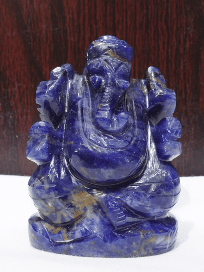 Natural Sodalite Ganesh Ji – 121.24 g
