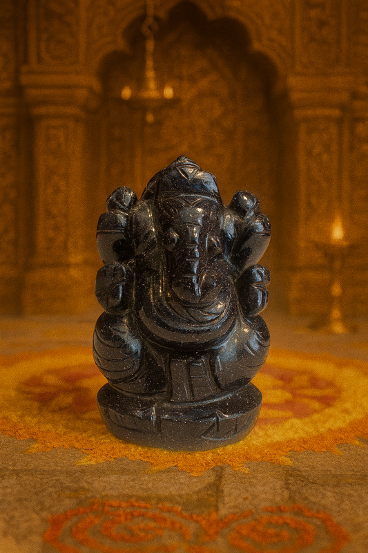 Natural Blue Sun Sitra Ganesh Ji – 140.86 g